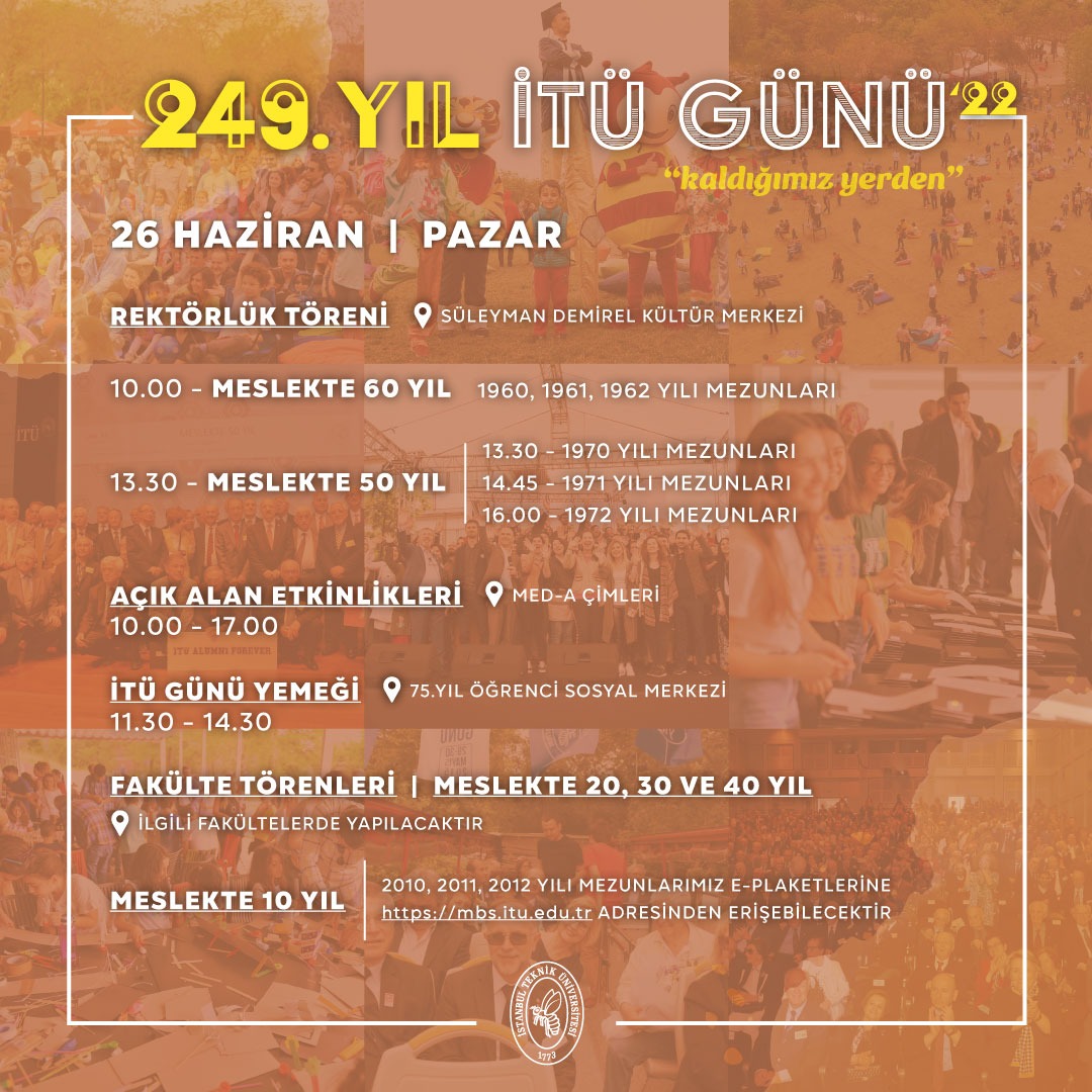 İTÜ+GÜNÜ2022 İTÜ+GÜNÜ2022